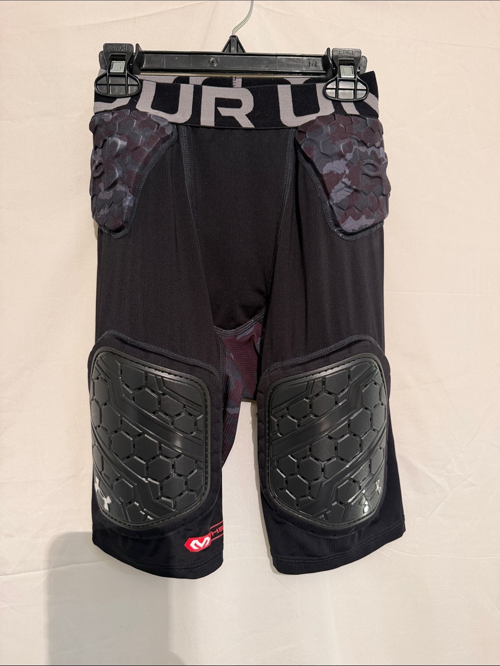 Under Armour Black Athletic Padded Compression Shorts